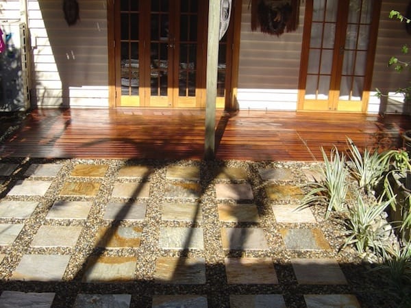 Deck and Paving Indooroopilly - After