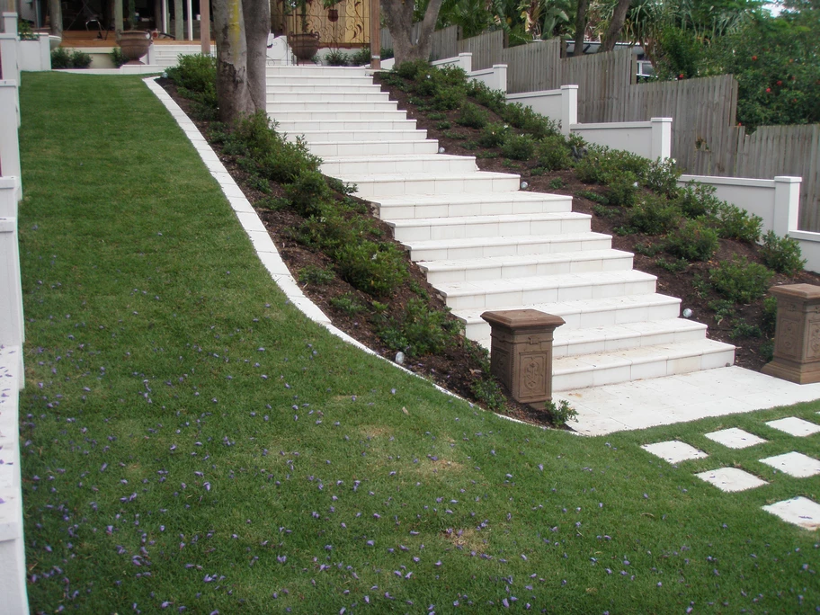 Formal Garden Long Wide Stairs