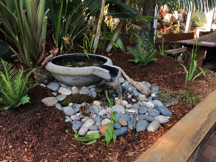 Pondless water feature at Bardon