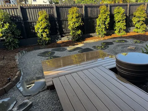 Zen Style Japanese garden New Farm Brisbane low maintenance